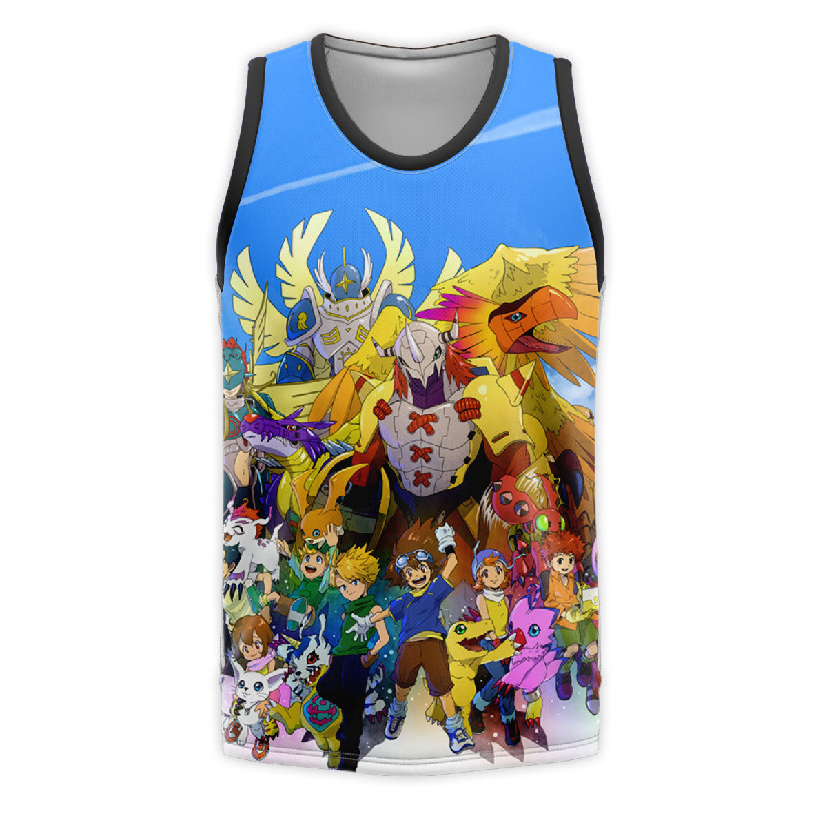 Digimon Adventure Tai And Agumon In Blue Team Anime Apparel