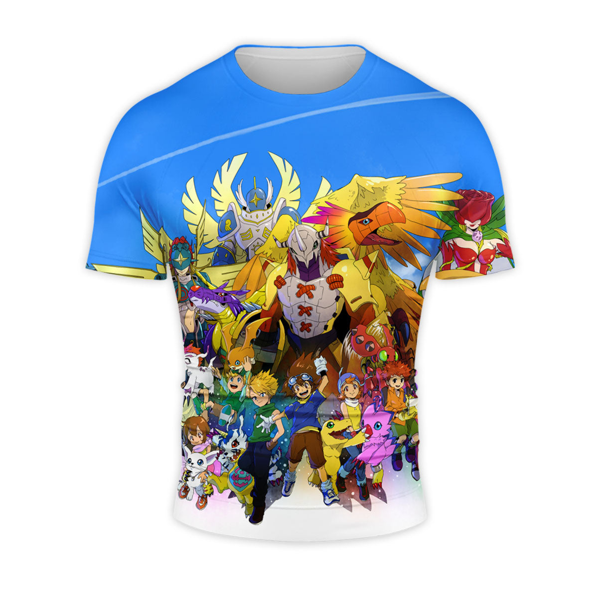 Digimon Adventure Tai And Agumon In Blue Team Anime Apparel