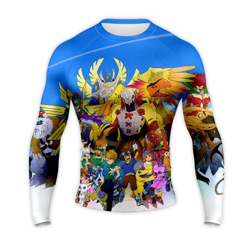 Digimon Adventure Tai And Agumon In Blue Team Anime Apparel
