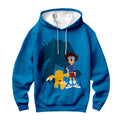 Digimon Adventure Taichi Agumon Wargreymon Blue Silhouette Anime Apparel