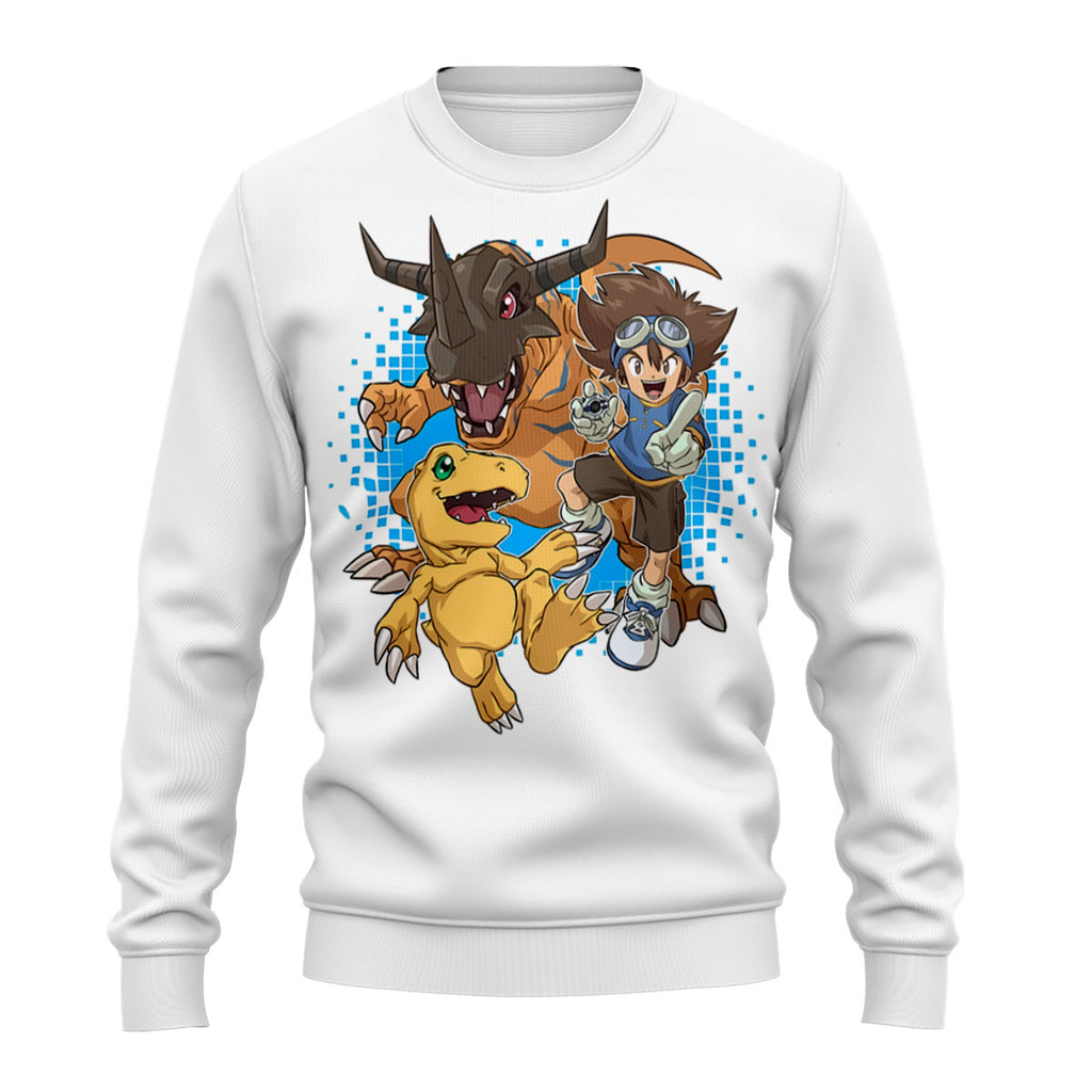 Digimon Adventure Taichi And Partners Blue Anime Apparel