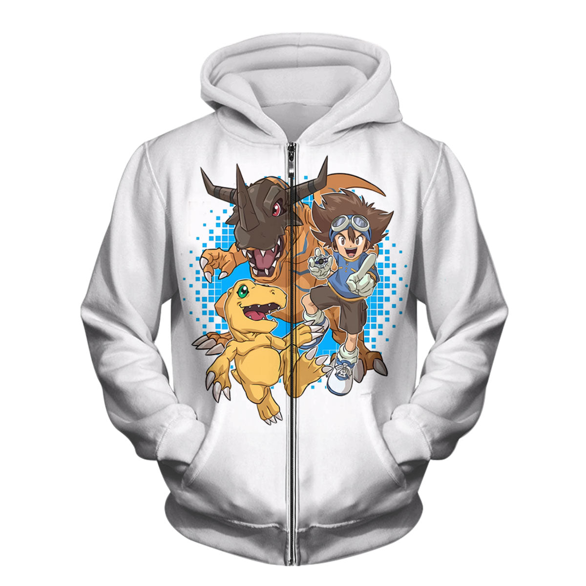 Digimon Adventure Taichi And Partners Blue Anime Apparel