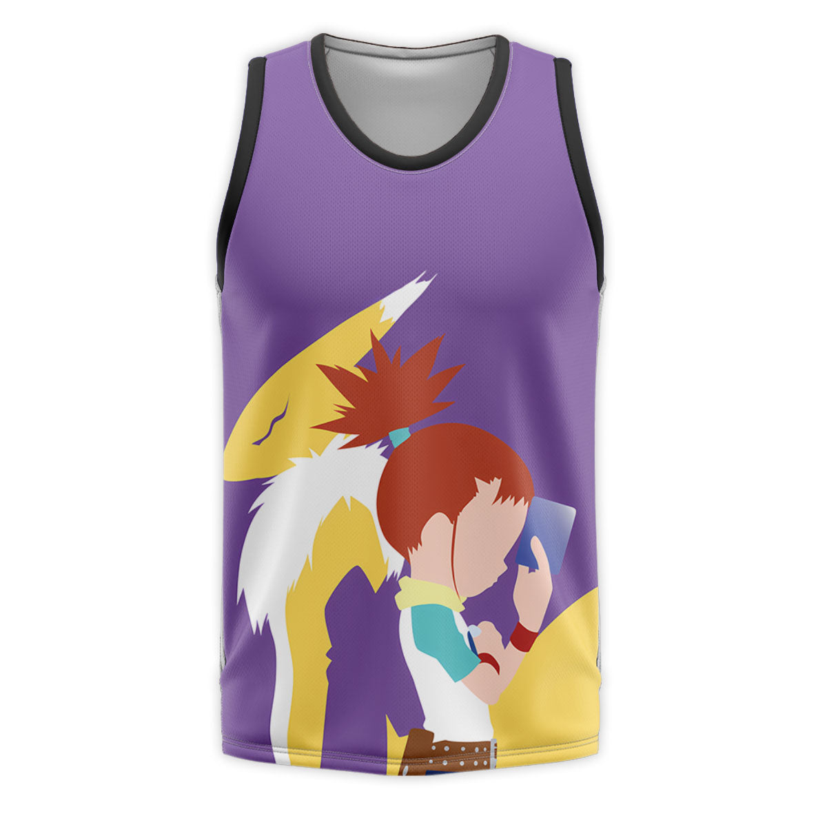 Digimon Adventure Taichi Renamon In Purple Anime Apparel