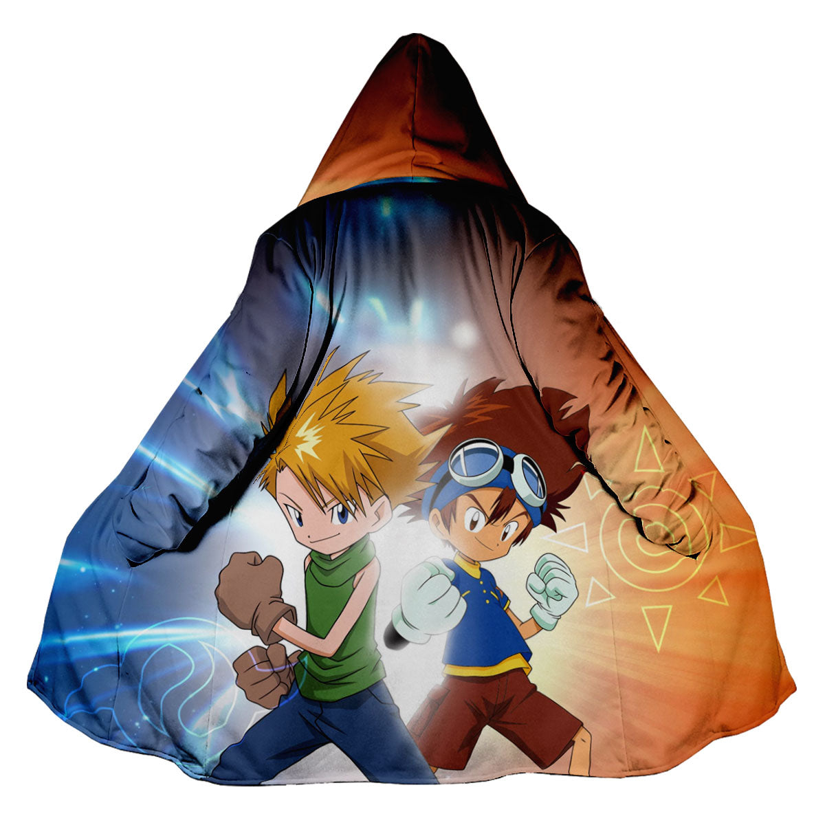 Digimon Adventure Taichi Yamato Prepared Blue Orange Anime Apparel