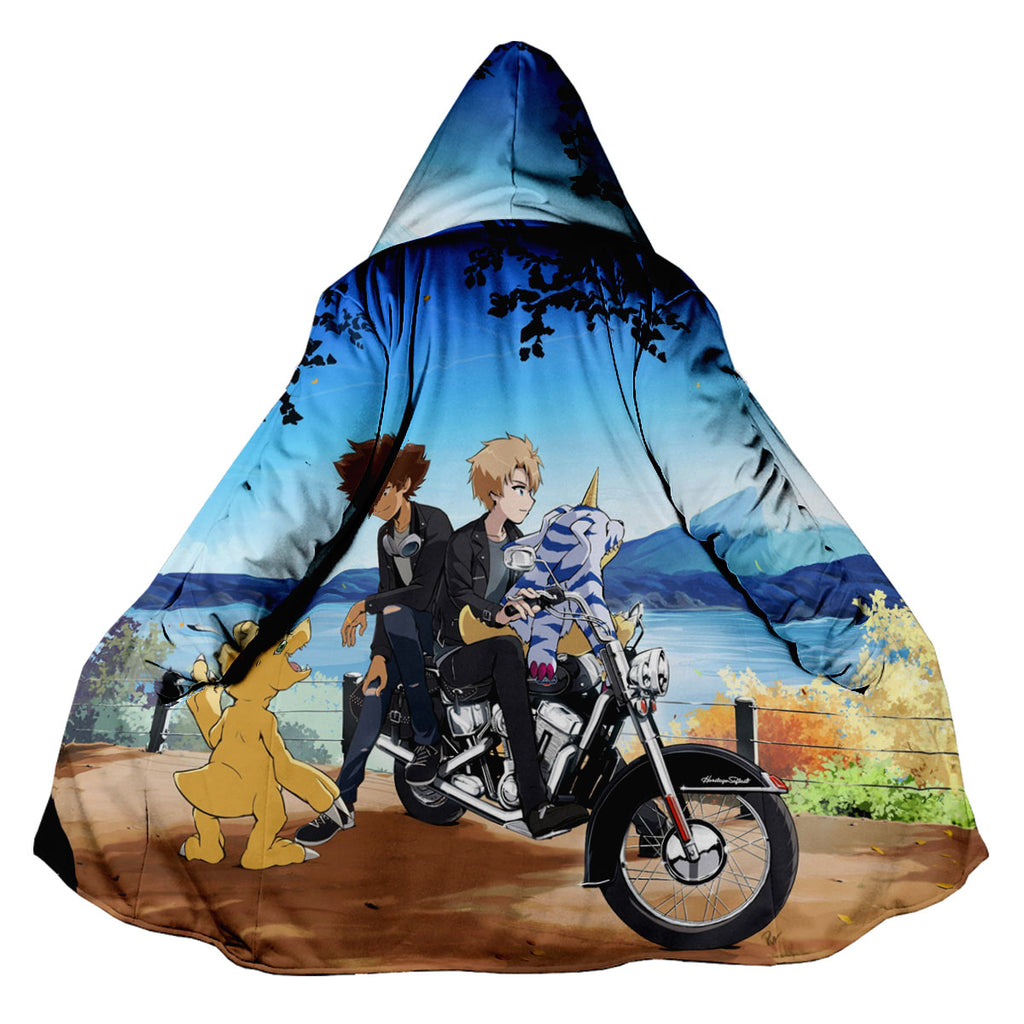 Digimon Adventure Taichi Yamato Relaxing By Lakeside Anime Apparel
