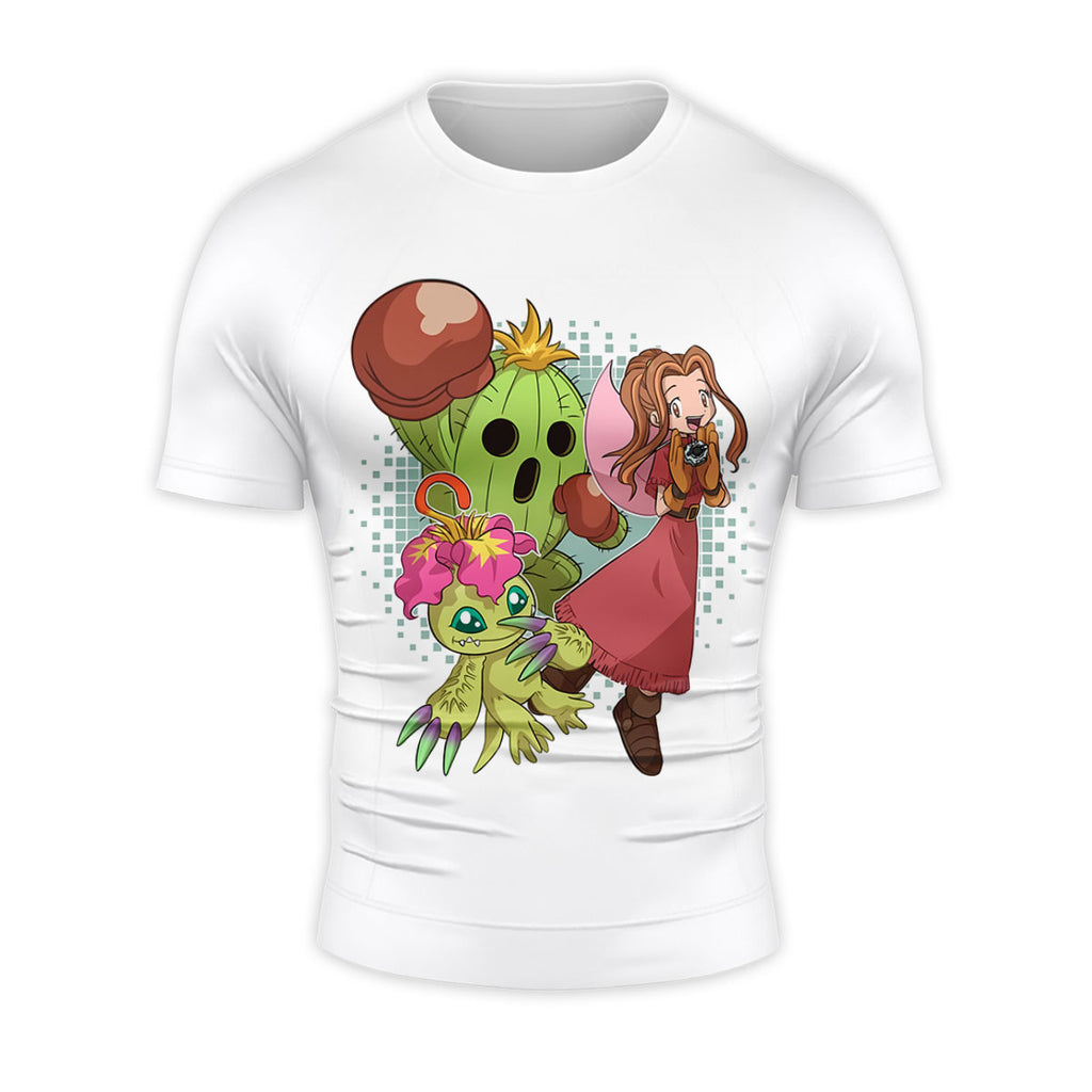 Digimon Adventure Taichioumi Mimi Partner Palmon Togemon Anime Apparel