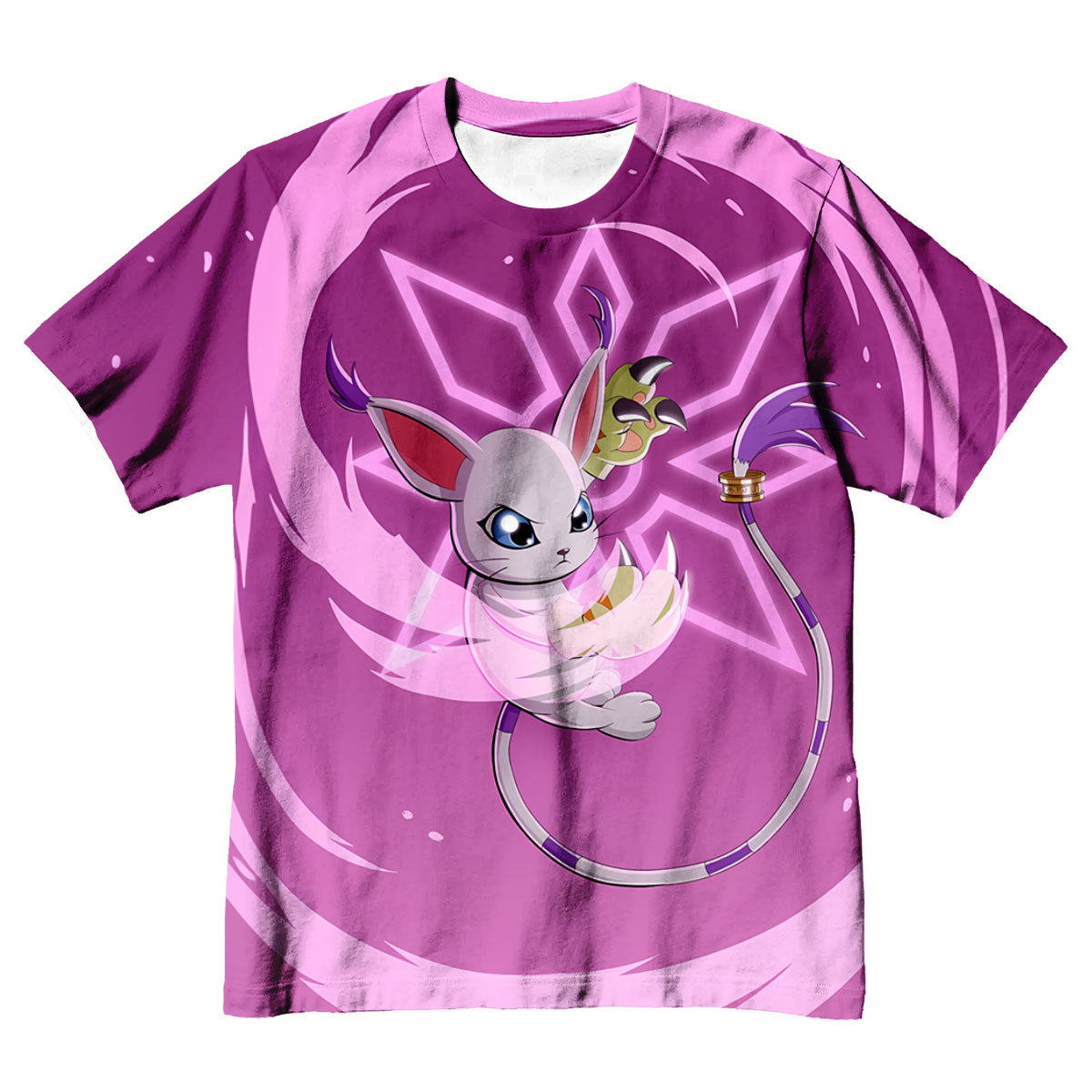 Digimon Adventure Tailmon Pink Starlight Anime Apparel