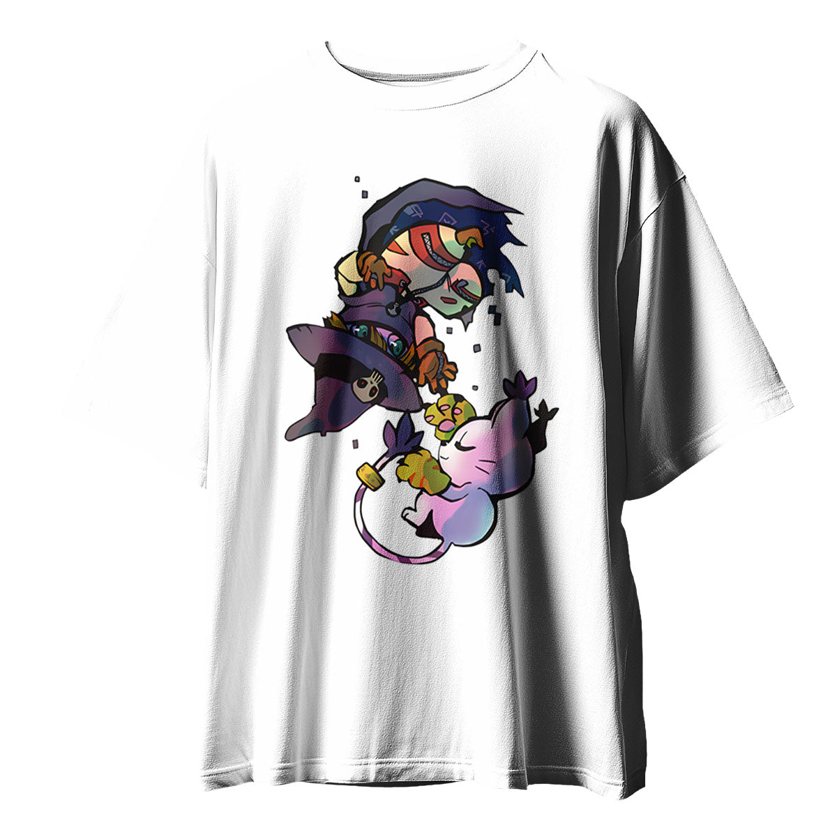 Digimon Adventure Tailmon With Her Friend Wizardmon Anime Apparel