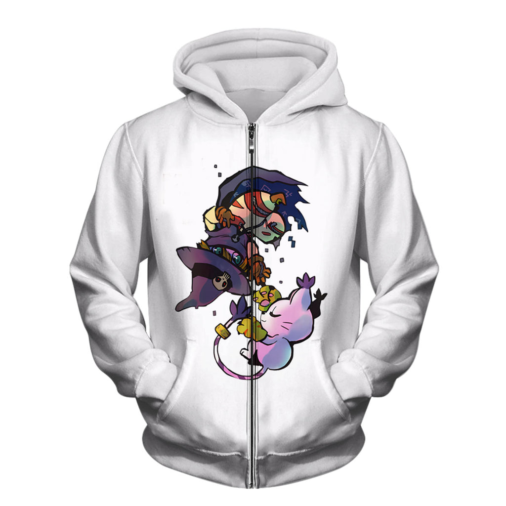Digimon Adventure Tailmon With Her Friend Wizardmon Anime Apparel