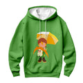 Digimon Adventure Takaishi Takeru Holding Patamon Green Umbrella Anime Apparel