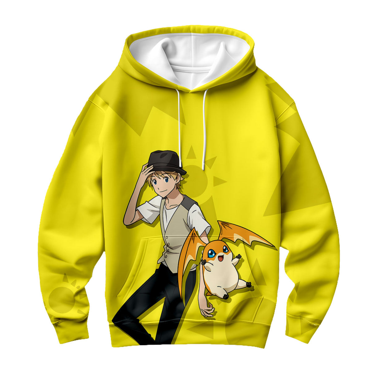 Digimon Adventure Takeru Takaishi And Yellow Patamon Anime Apparel