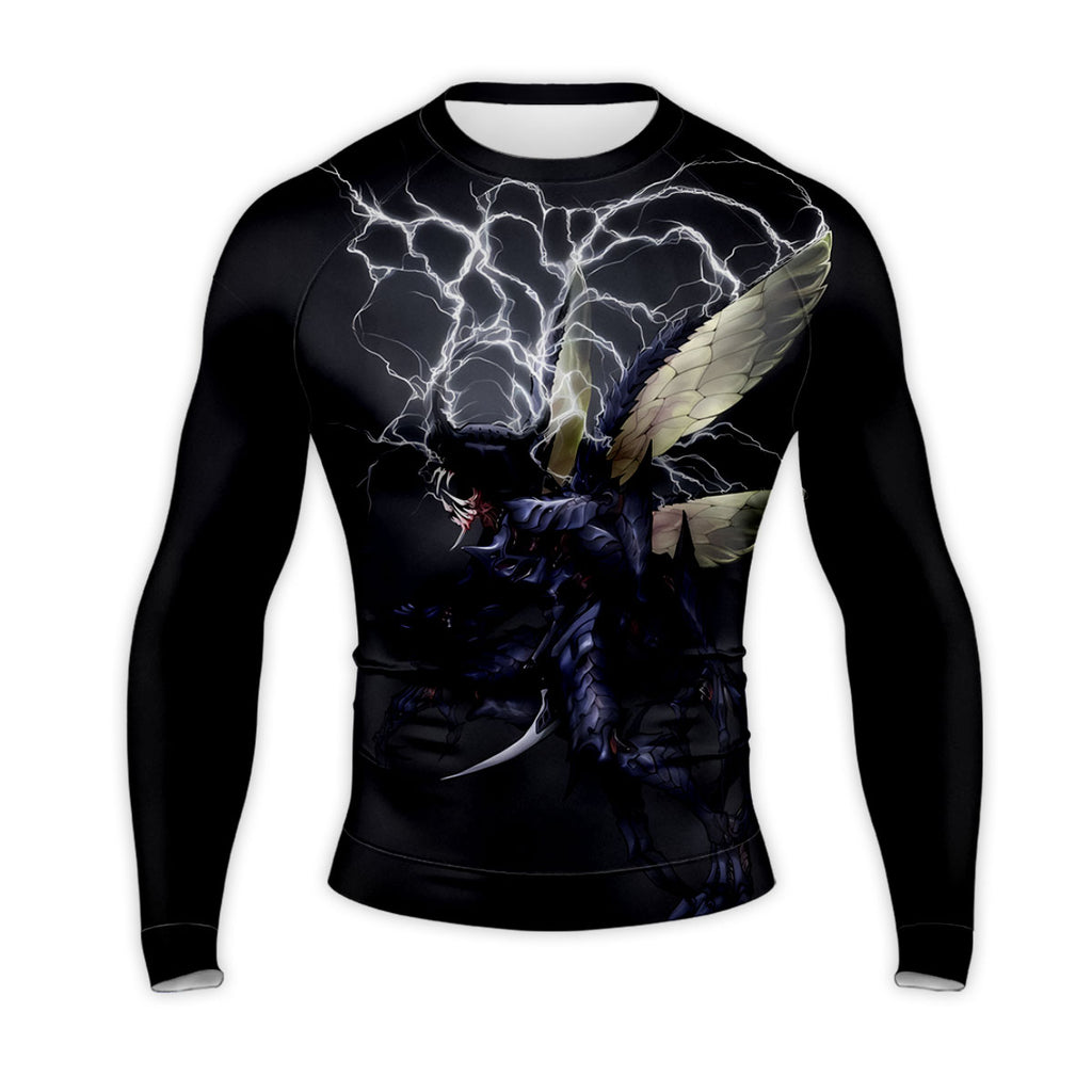 Digimon Adventure Thunder Dark Kabuterimon Surrounded By Lightning Anime Apparel