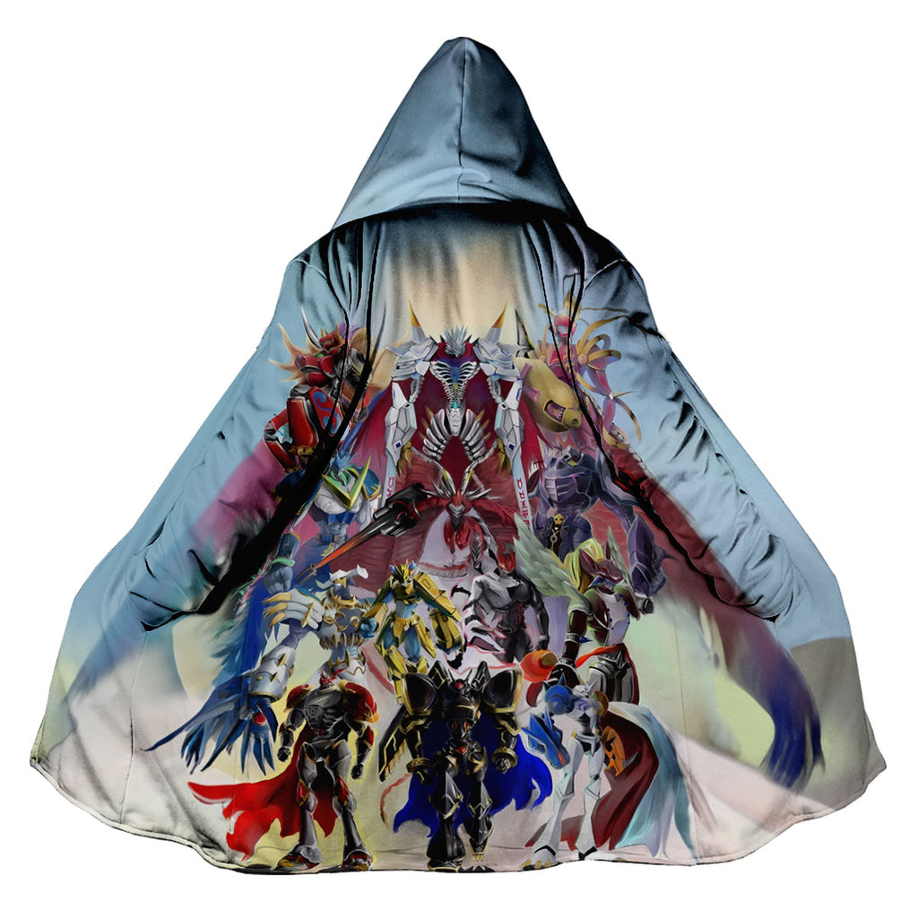 Digimon Adventure Ultimate Digimon Standing Colorful Vibrant Anime Apparel