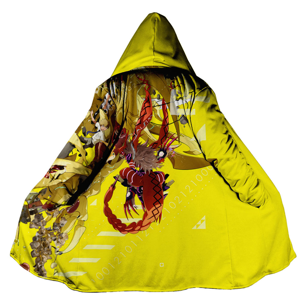 Digimon Adventure Ultimate Yellow In Intense Battle Anime Apparel