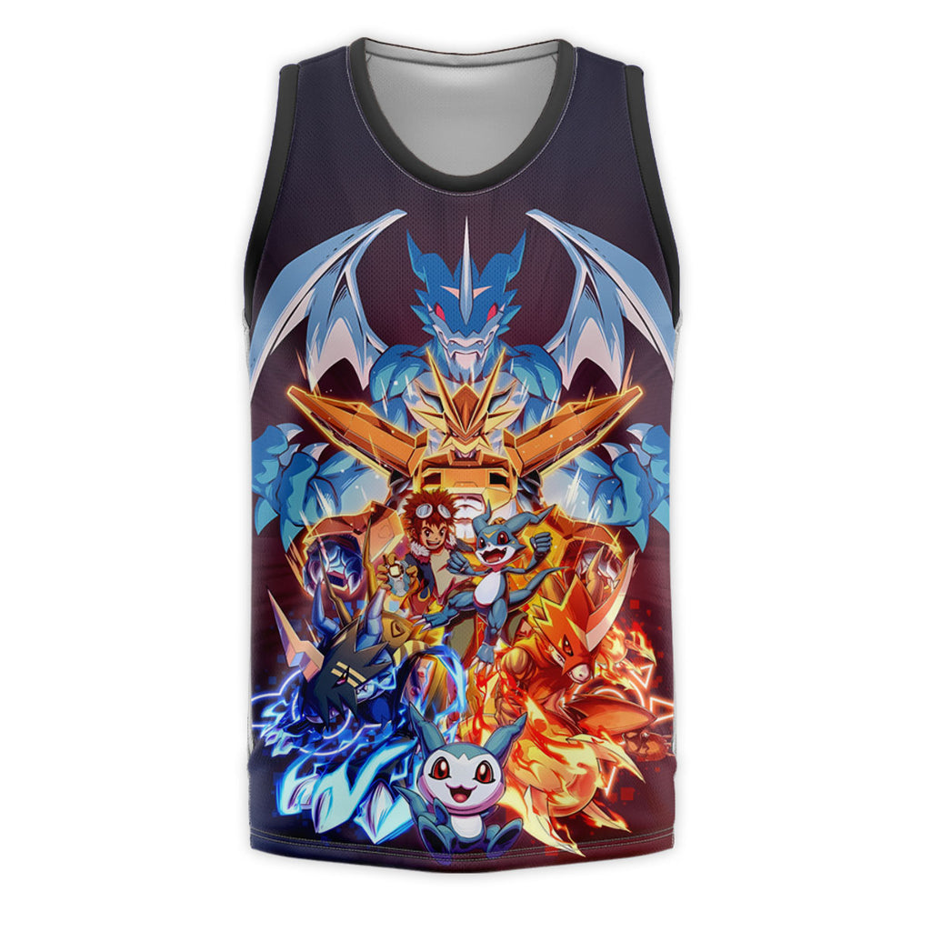 Digimon Adventure V-Mon Dynamic Group Of Digimon Anime Apparel