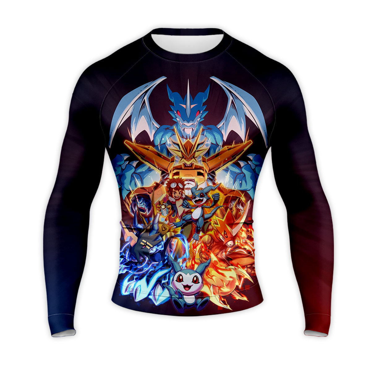 Digimon Adventure V-Mon Dynamic Group Of Digimon Anime Apparel