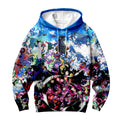 Digimon Adventure Various Digimon Colorful And Vibrant Anime Apparel