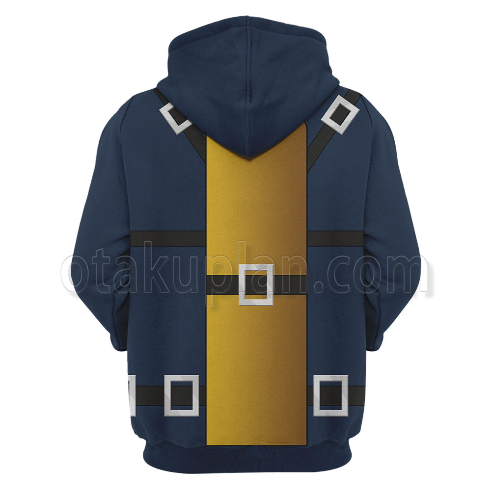 Diver Dave Blue Cosplay Hoodie