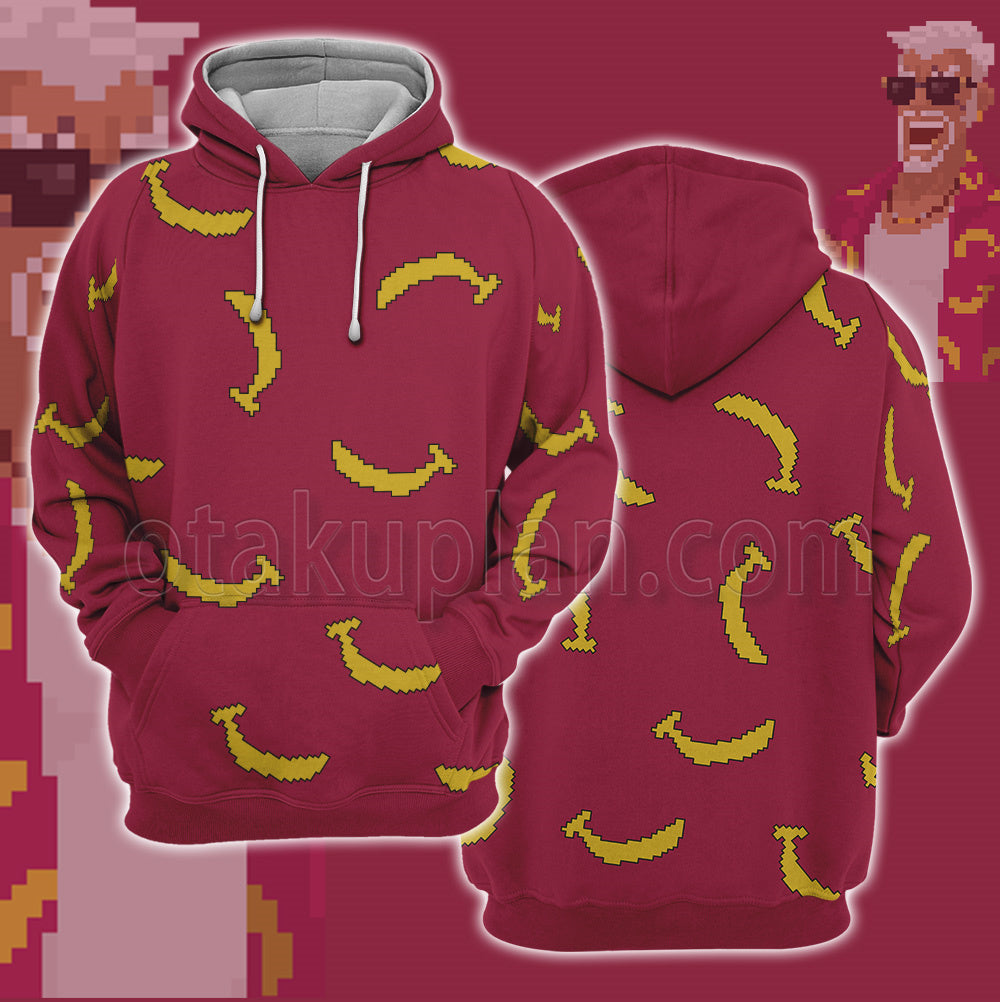 Diver Dave Corba Banana Cosplay Hoodie