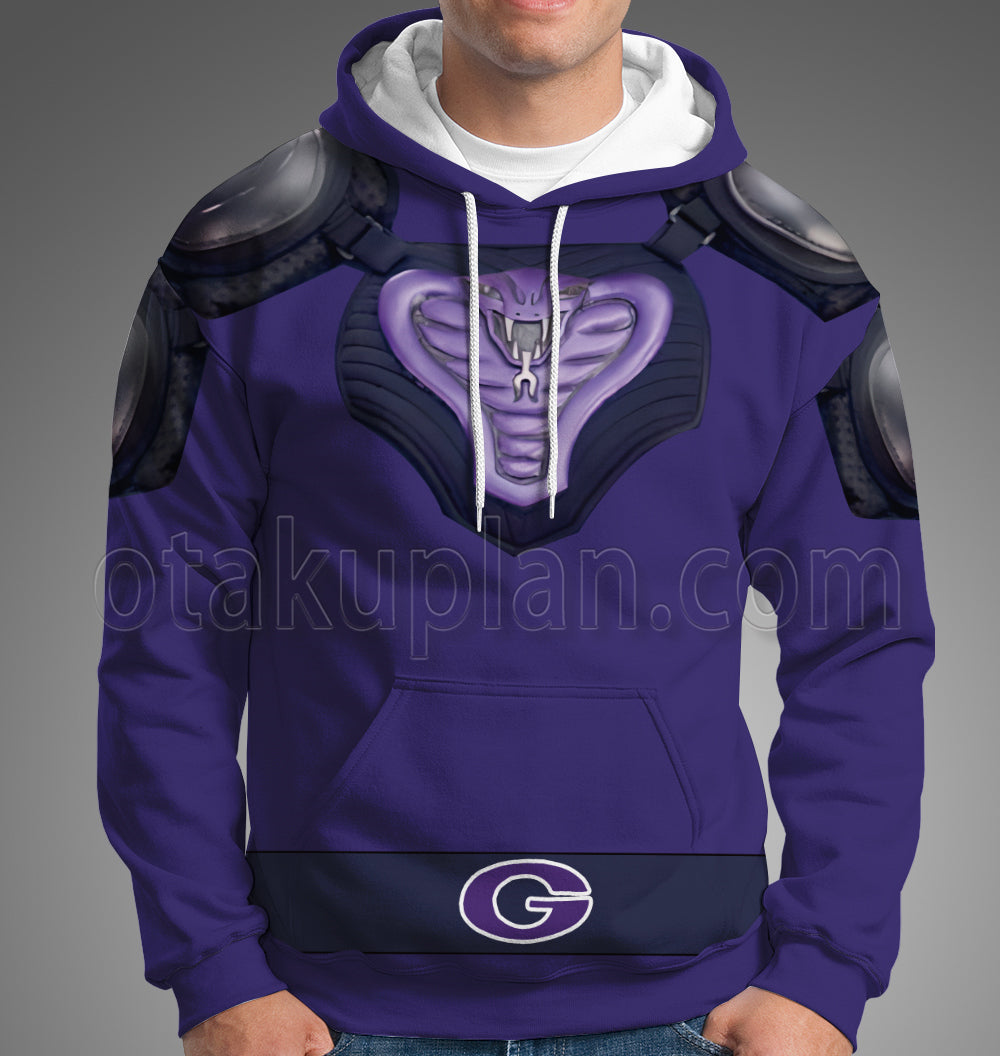 Dodgeball A True Underdog Story Purple Sports Clothes Cosplay Hoodie