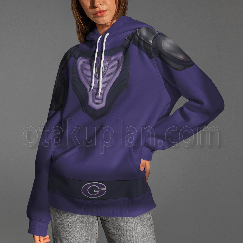 Dodgeball A True Underdog Story Purple Sports Clothes Cosplay Hoodie