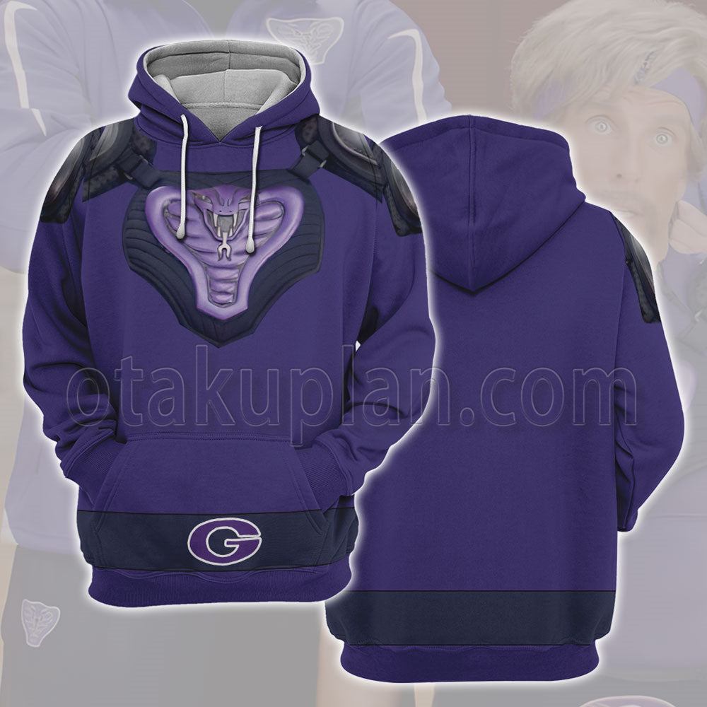 Dodgeball A True Underdog Story Purple Sports Clothes Cosplay Hoodie