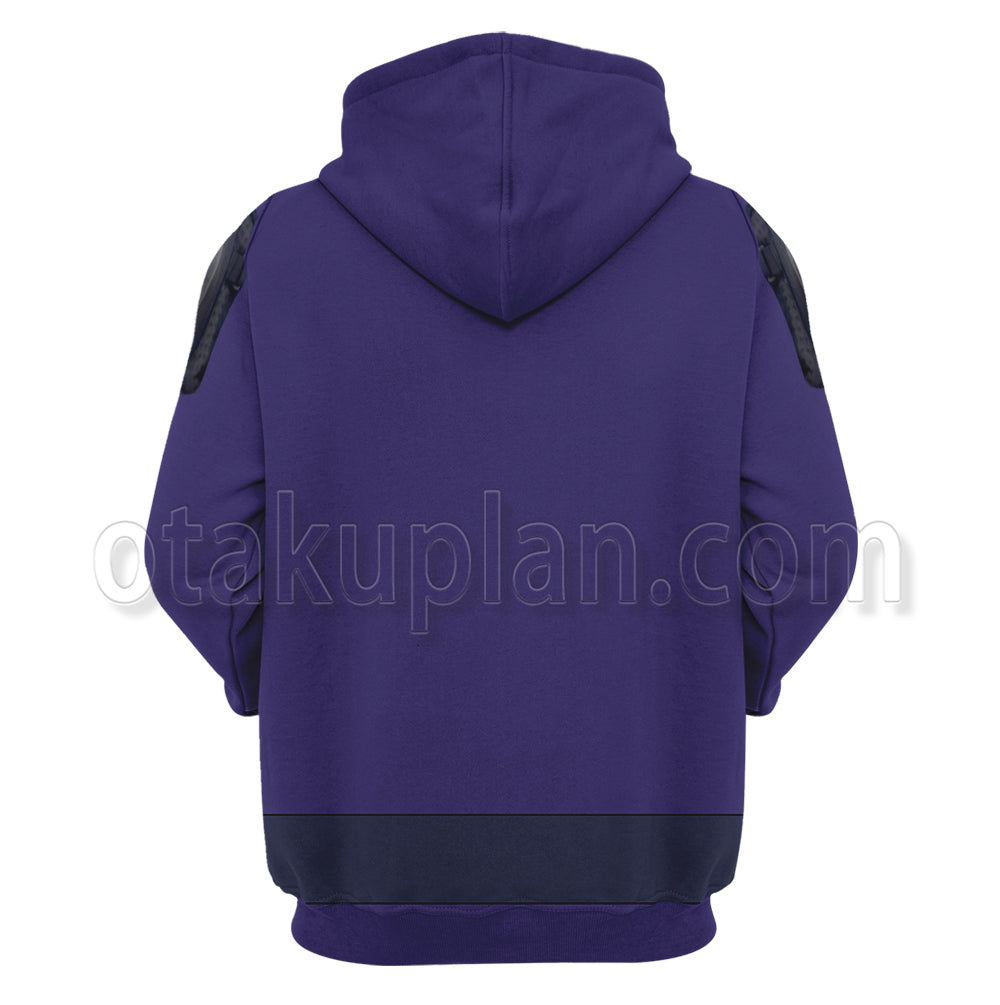 Dodgeball A True Underdog Story Purple Sports Clothes Cosplay Hoodie
