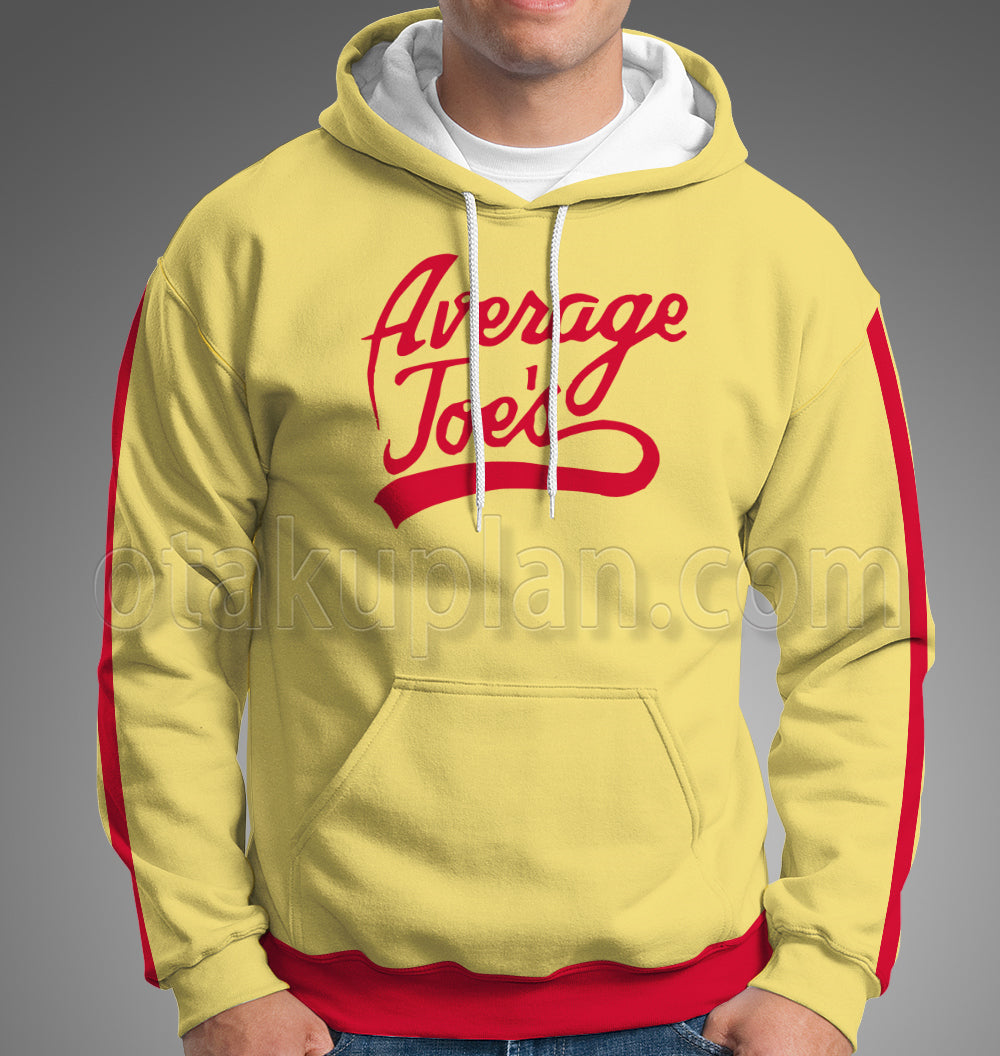 Dodgeball A True Underdog Story Yellow Sports Clothes Cosplay Hoodie