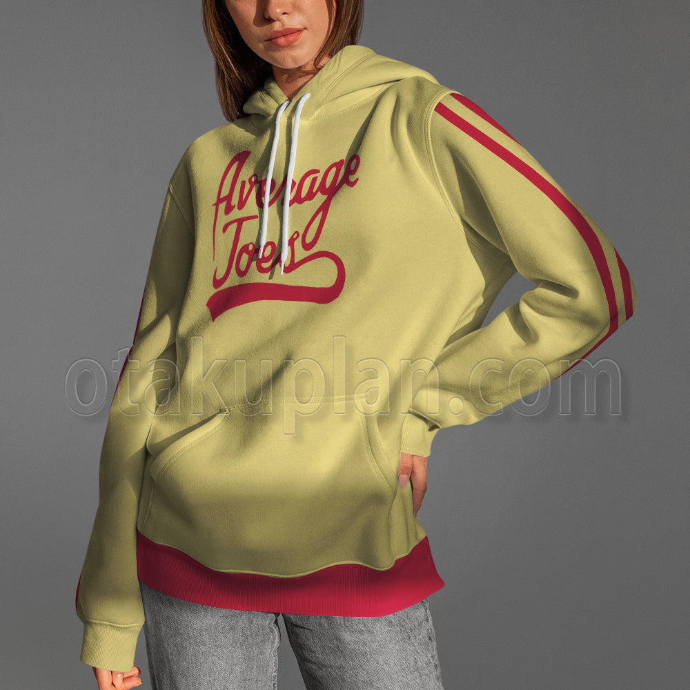 Dodgeball A True Underdog Story Yellow Sports Clothes Cosplay Hoodie