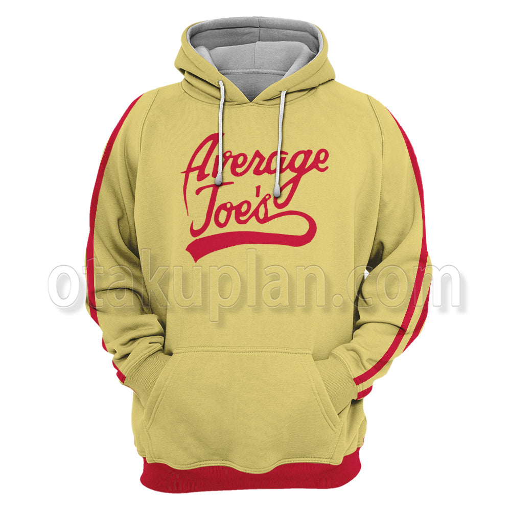 Dodgeball A True Underdog Story Yellow Sports Clothes Cosplay Hoodie
