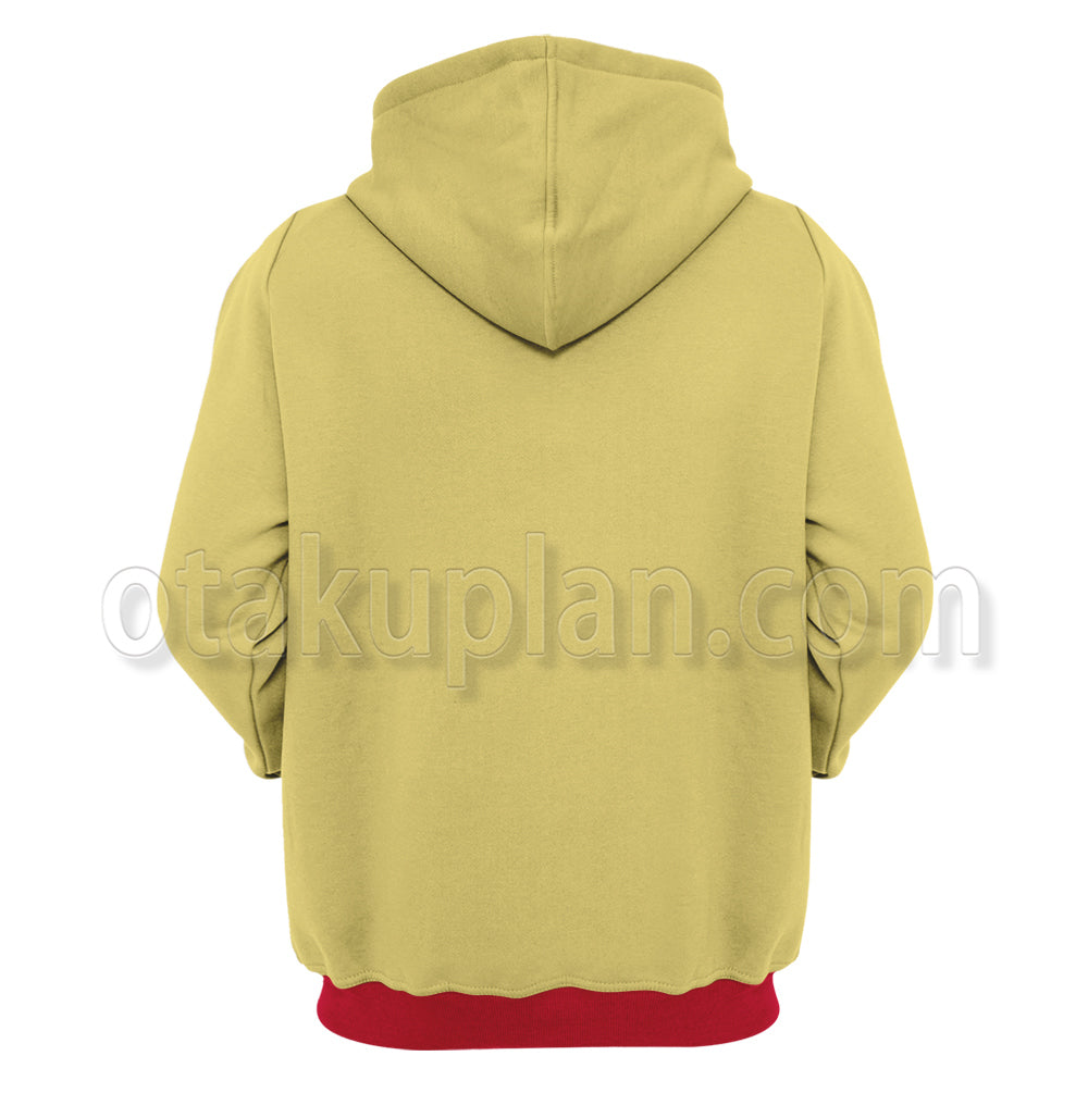 Dodgeball A True Underdog Story Yellow Sports Clothes Cosplay Hoodie