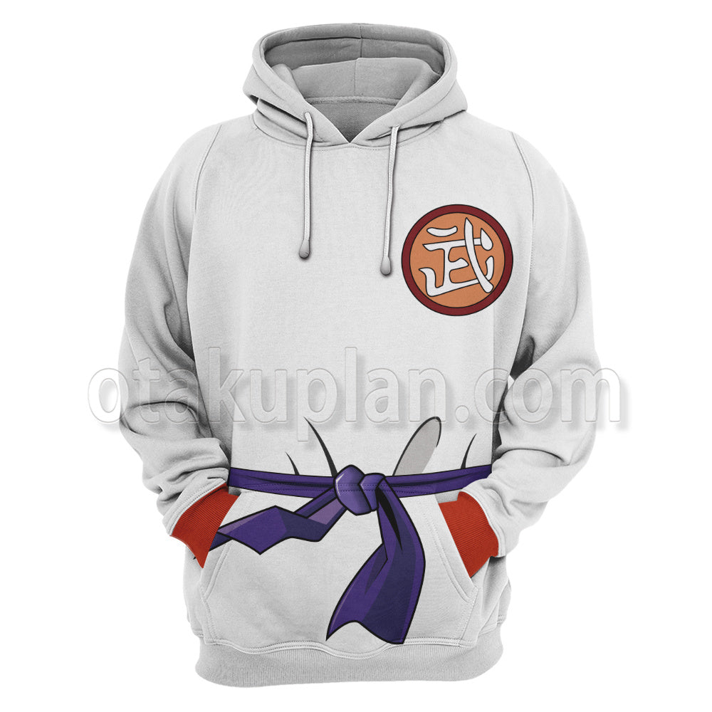 Dragon Ball Master Mutaito White Cosplay Hoodie