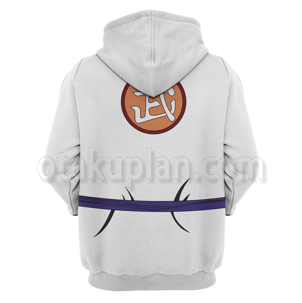 Dragon Ball Master Mutaito White Cosplay Hoodie