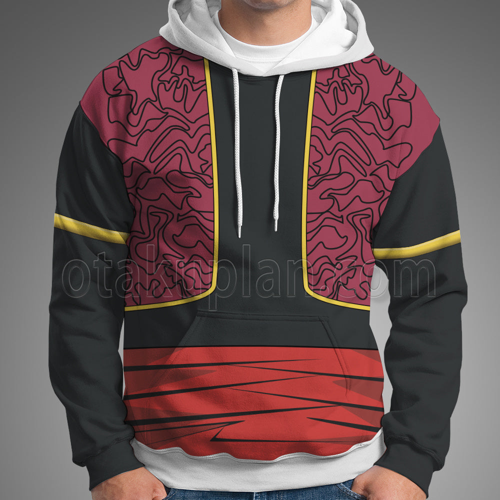 Dragon Ball Mr Popo Black Cosplay Hoodie