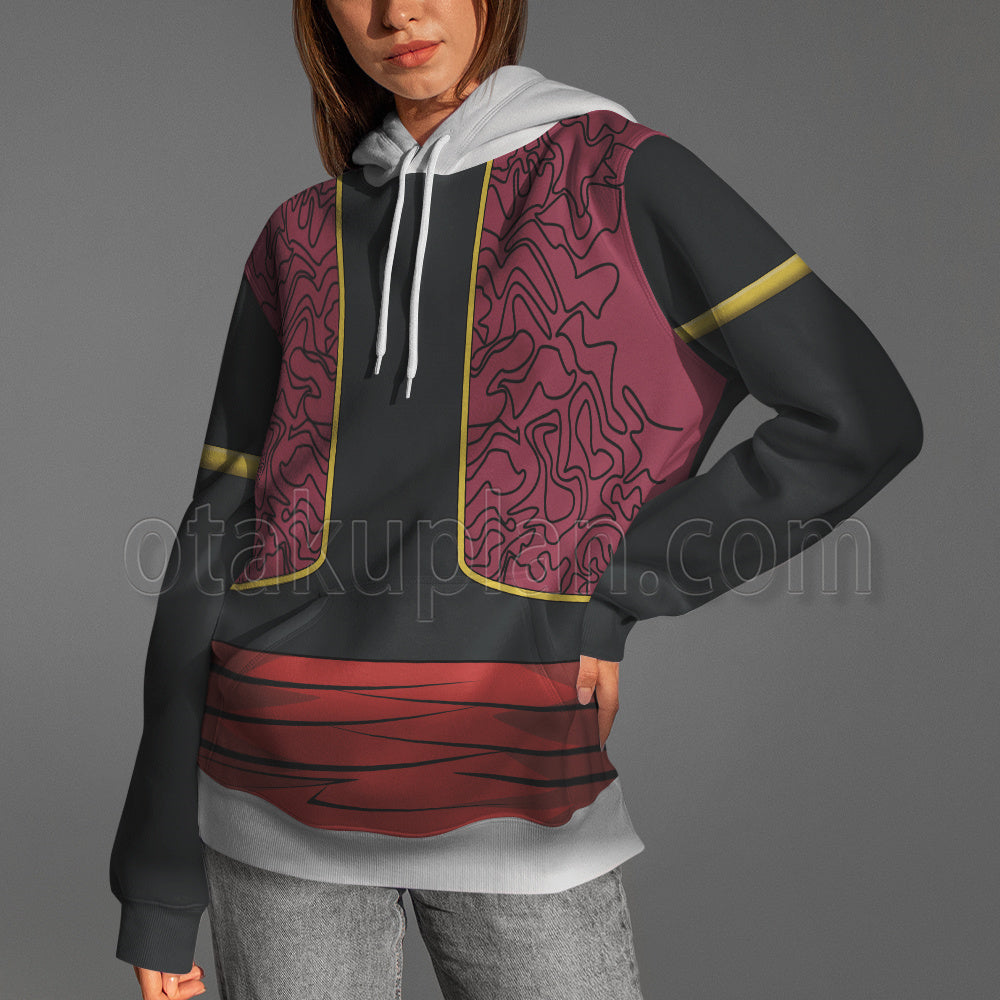 Dragon Ball Mr Popo Black Cosplay Hoodie
