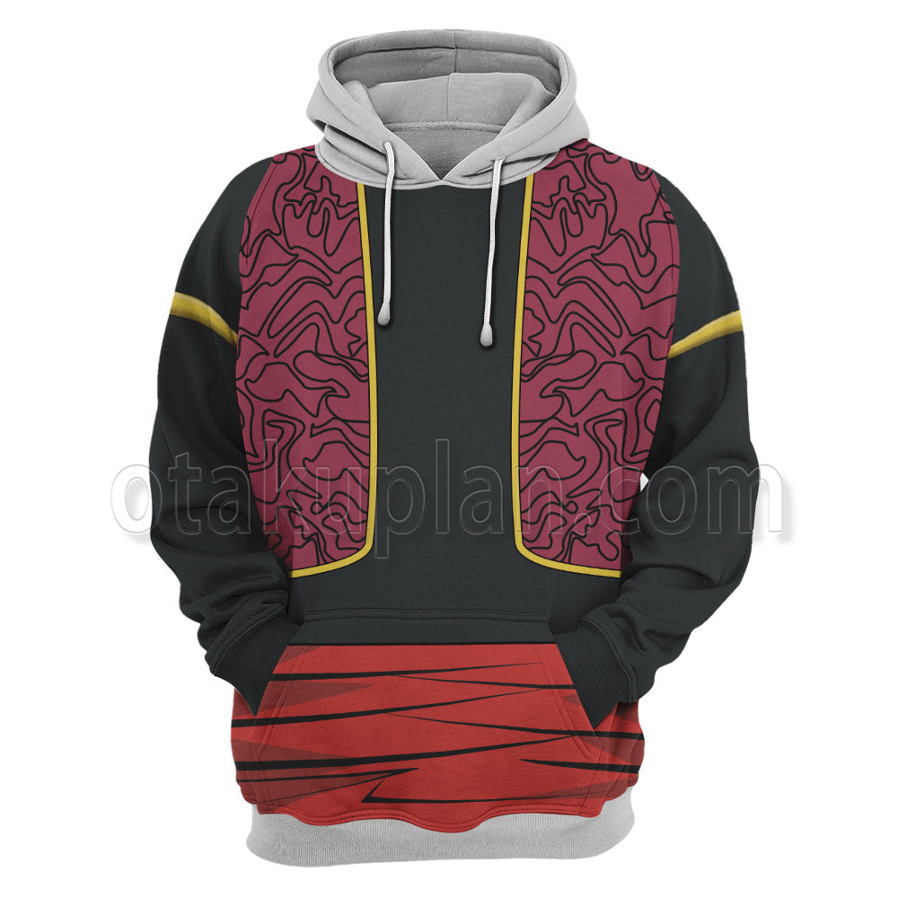 Dragon Ball Mr Popo Black Cosplay Hoodie