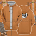 Dragon Ball Muten Roushi Orange Cosplay Hoodie