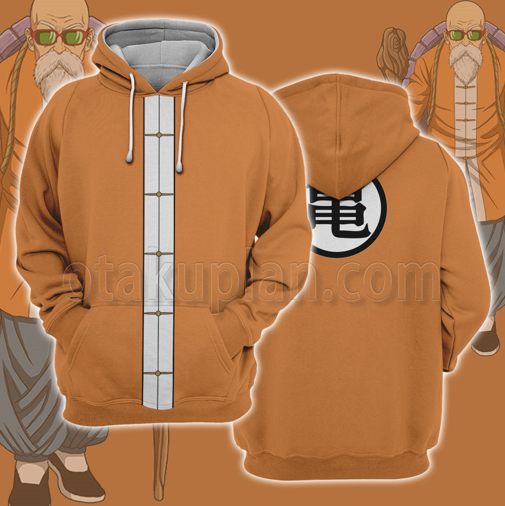 Dragon Ball Muten Roushi Orange Cosplay Hoodie