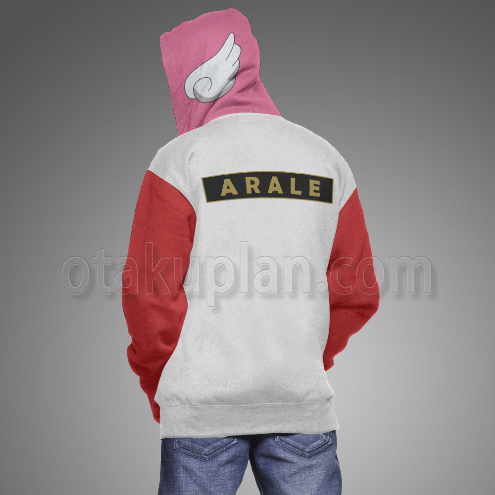 Dragon Ball Norimaki Arale White Cosplay Hoodie