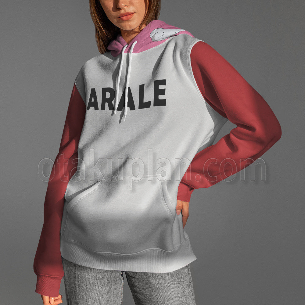 Dragon Ball Norimaki Arale White Cosplay Hoodie
