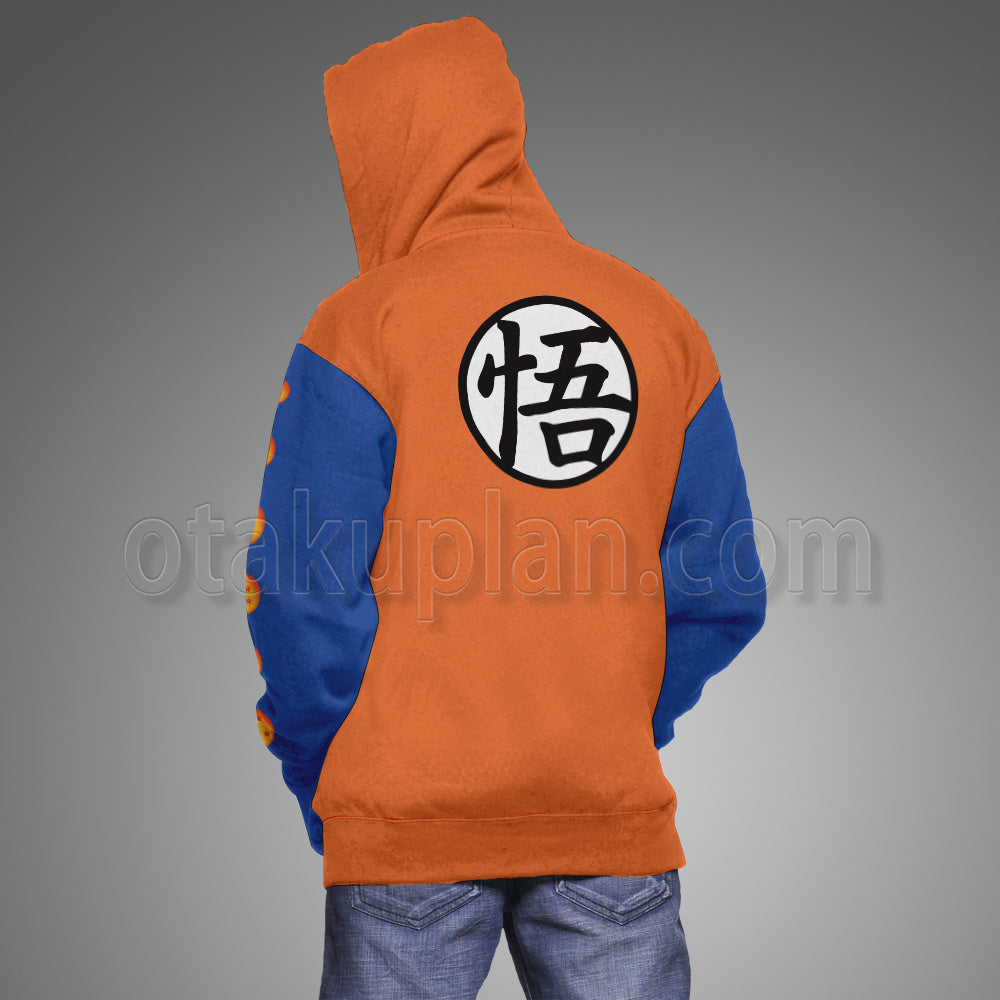Dragon Ball Son Gokuu Orange Cosplay Hoodie
