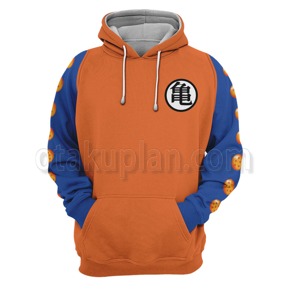 Dragon Ball Son Gokuu Orange Cosplay Hoodie
