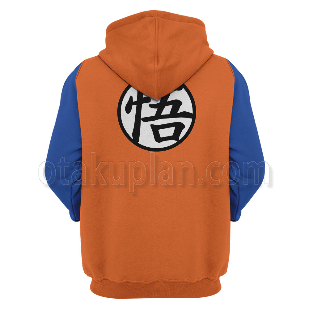Dragon Ball Son Gokuu Orange Cosplay Hoodie