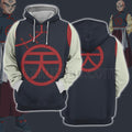 Dragon Ball Tenshinhan Grey Cosplay Hoodie