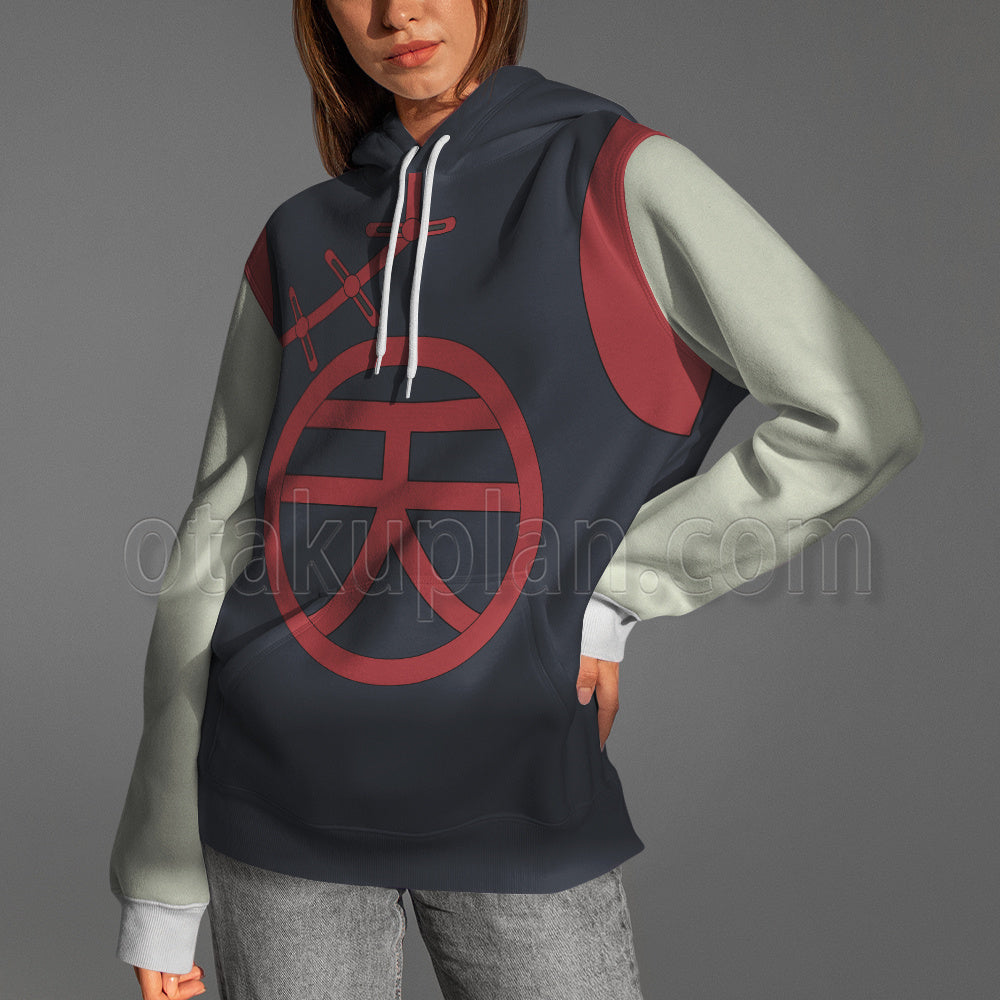 Dragon Ball Tenshinhan Grey Cosplay Hoodie