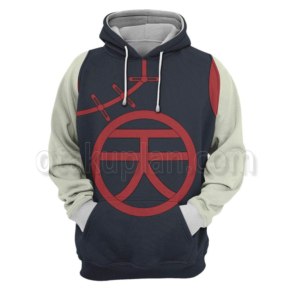 Dragon Ball Tenshinhan Grey Cosplay Hoodie