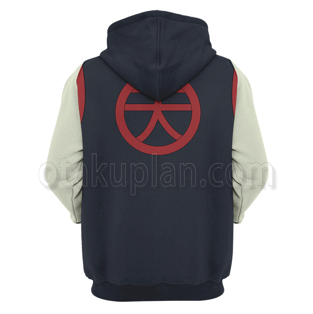 Dragon Ball Tenshinhan Grey Cosplay Hoodie