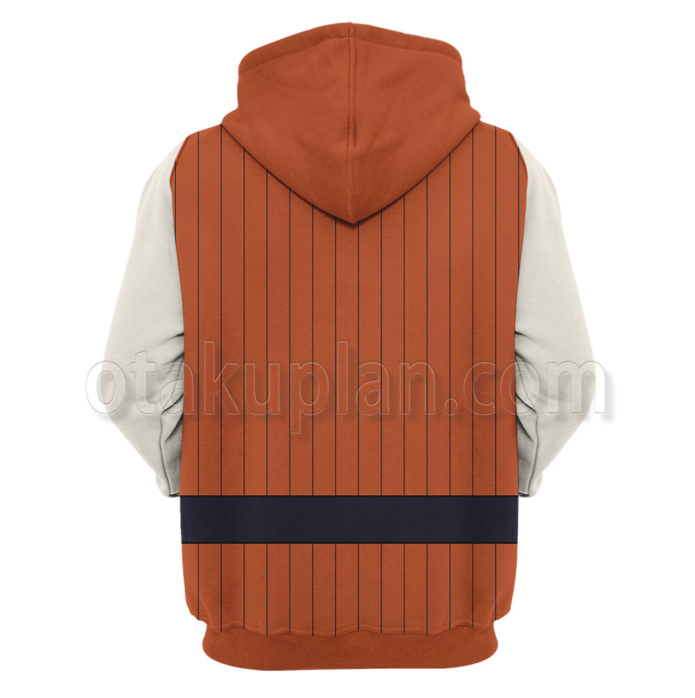 Dragon Ball Yajirobe Orange Cosplay Hoodie