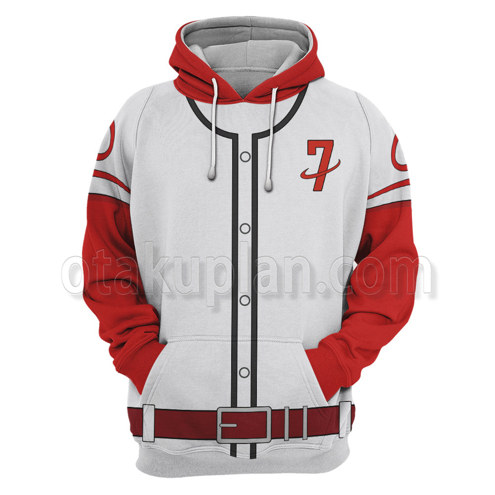 Dragon Ball Yamcha Baseball Uniform Cosplay Hoodie