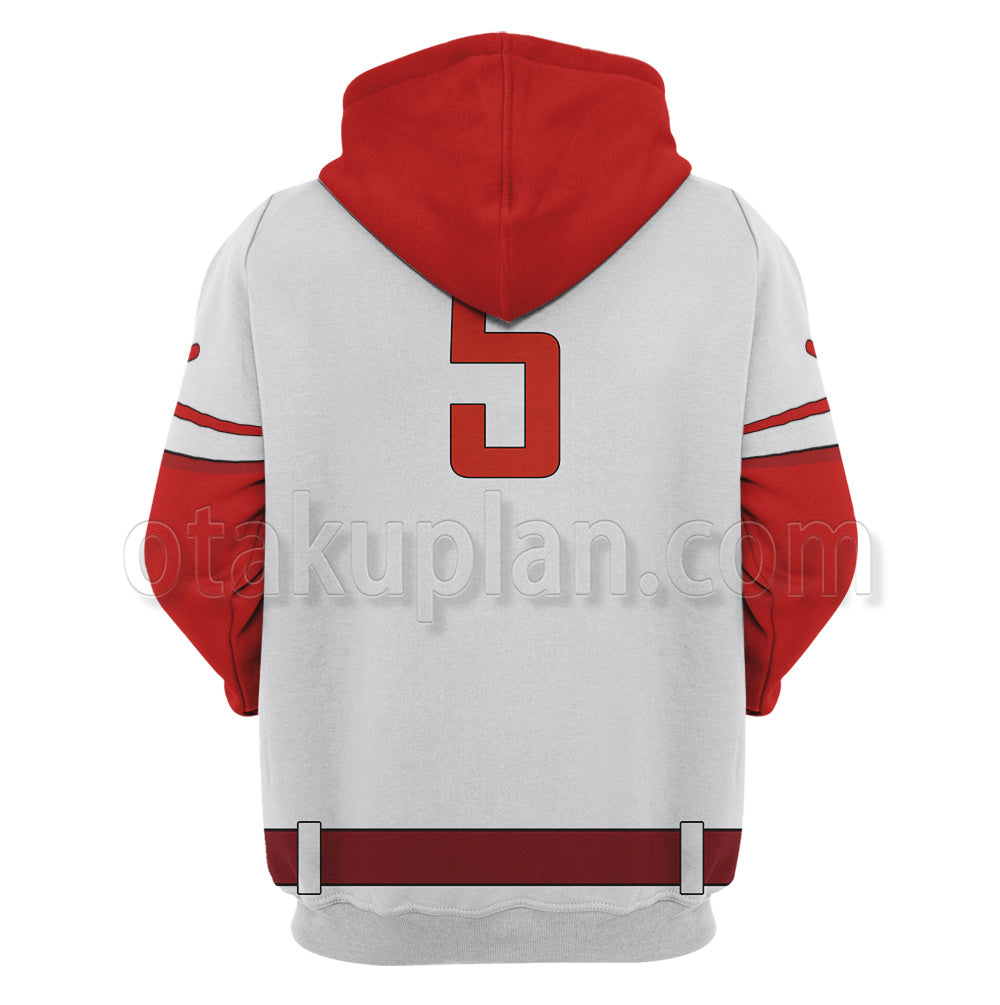 Dragon Ball Yamcha Baseball Uniform Cosplay Hoodie